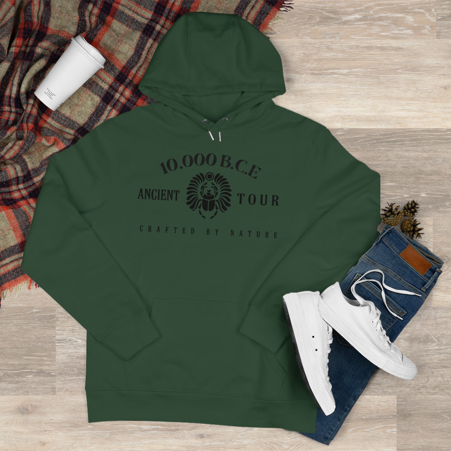 Hooded Sweatshirt - (Ancient Tour Crafted by Nature Urban Wear)