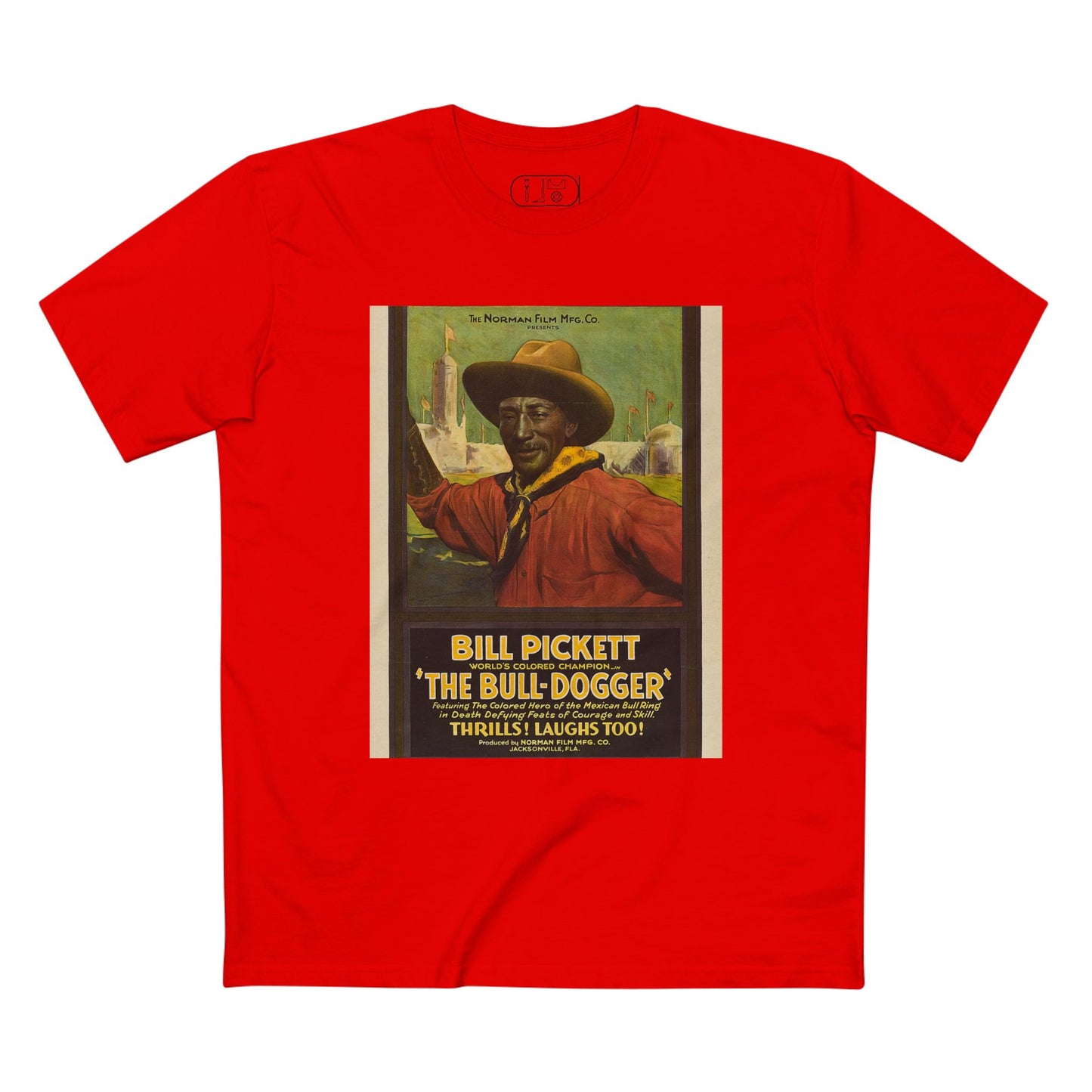 Vintage Bill Pickett Graphic Tee | Classic Adult Staple Tee for Fans of Western Heritage