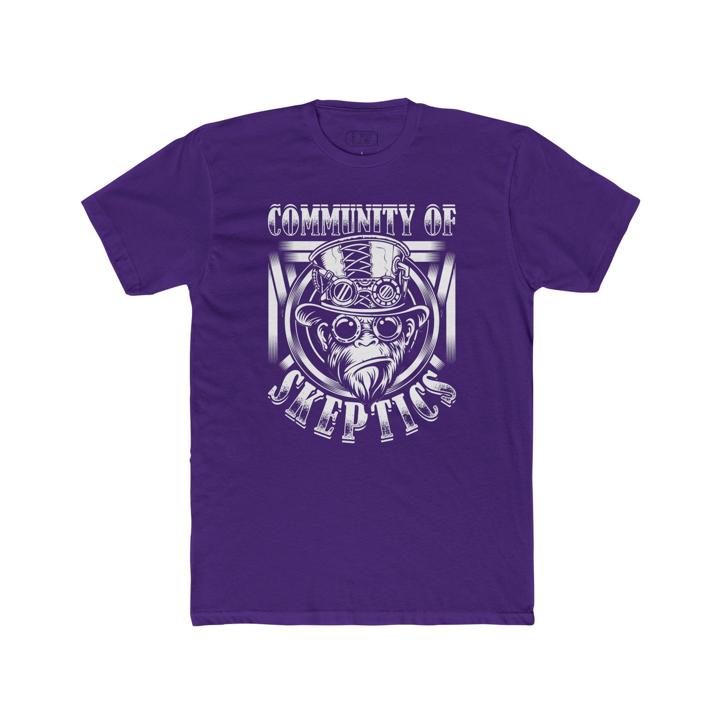 Community of Skeptics (Unisex Cotton Crew Tee )-