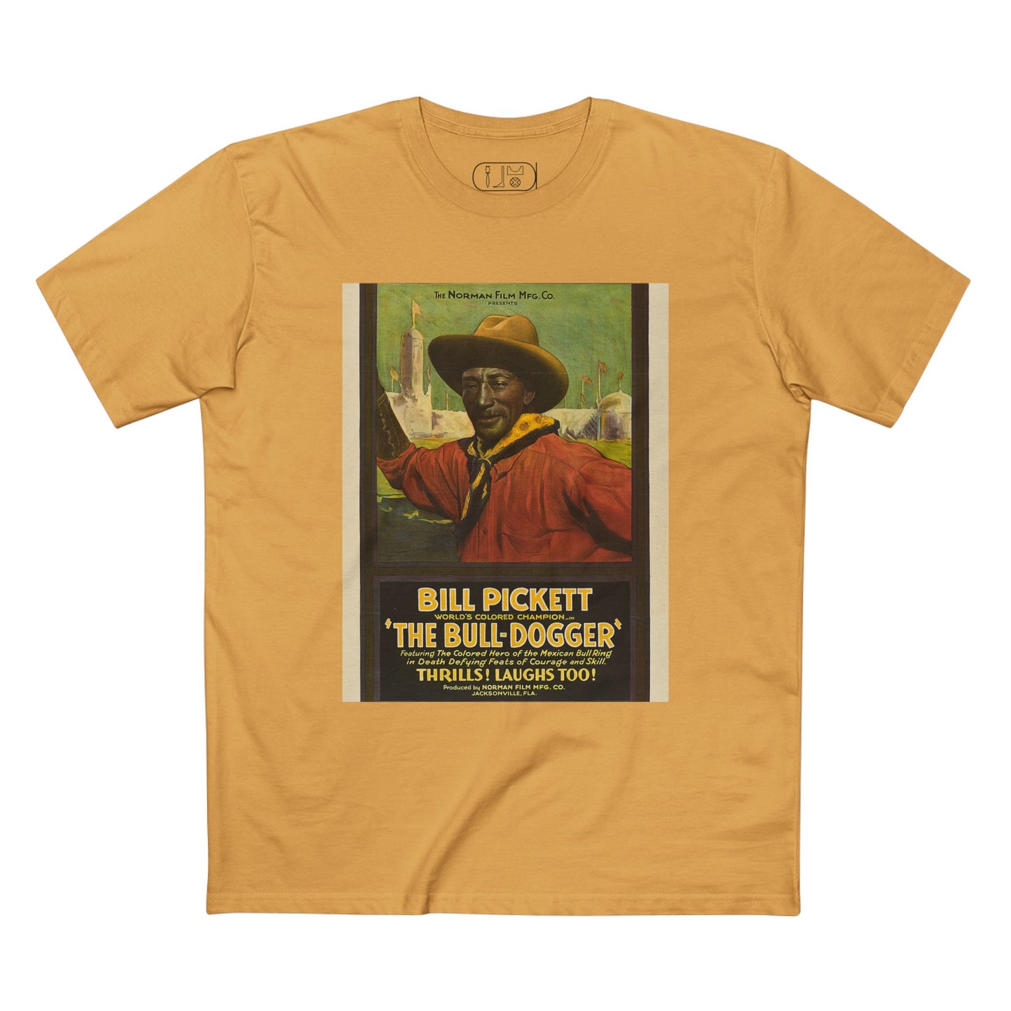 Vintage Bill Pickett Graphic Tee | Classic Adult Staple Tee for Fans of Western Heritage