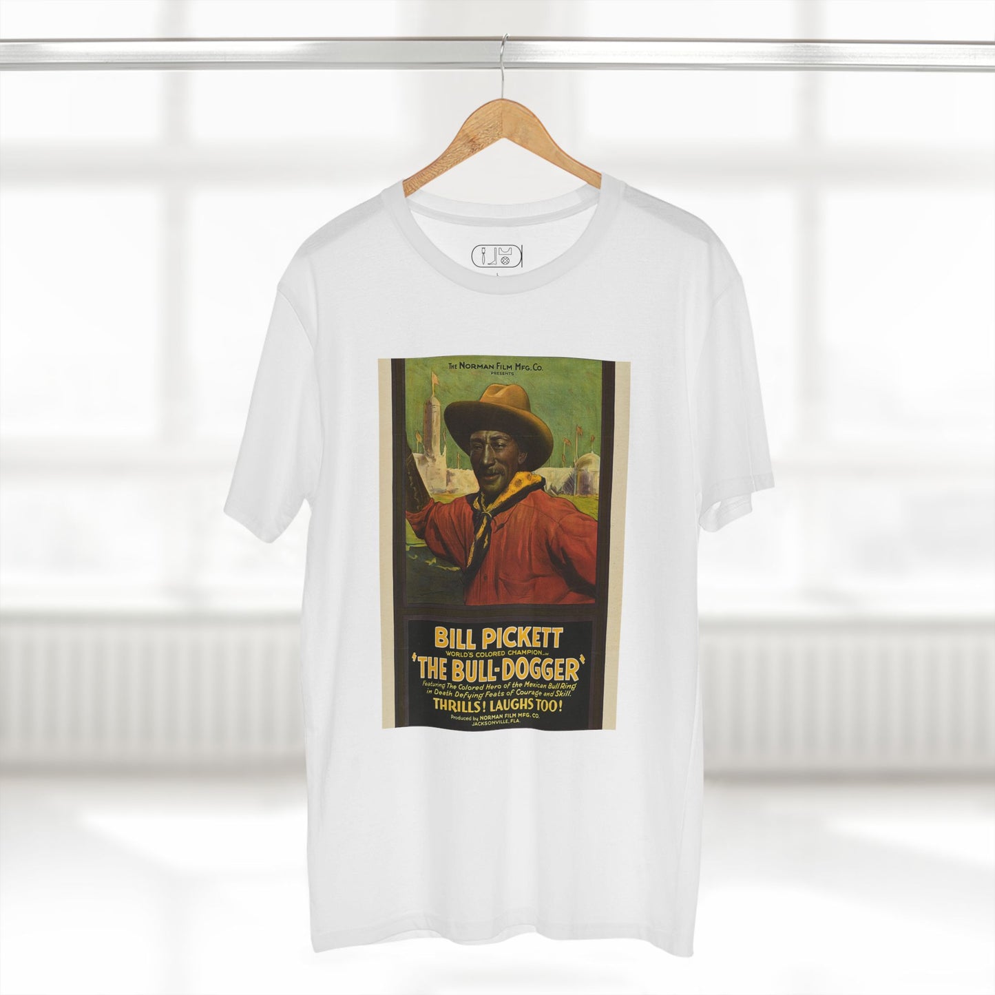 Vintage Bill Pickett Graphic Tee | Classic Adult Staple Tee for Fans of Western Heritage