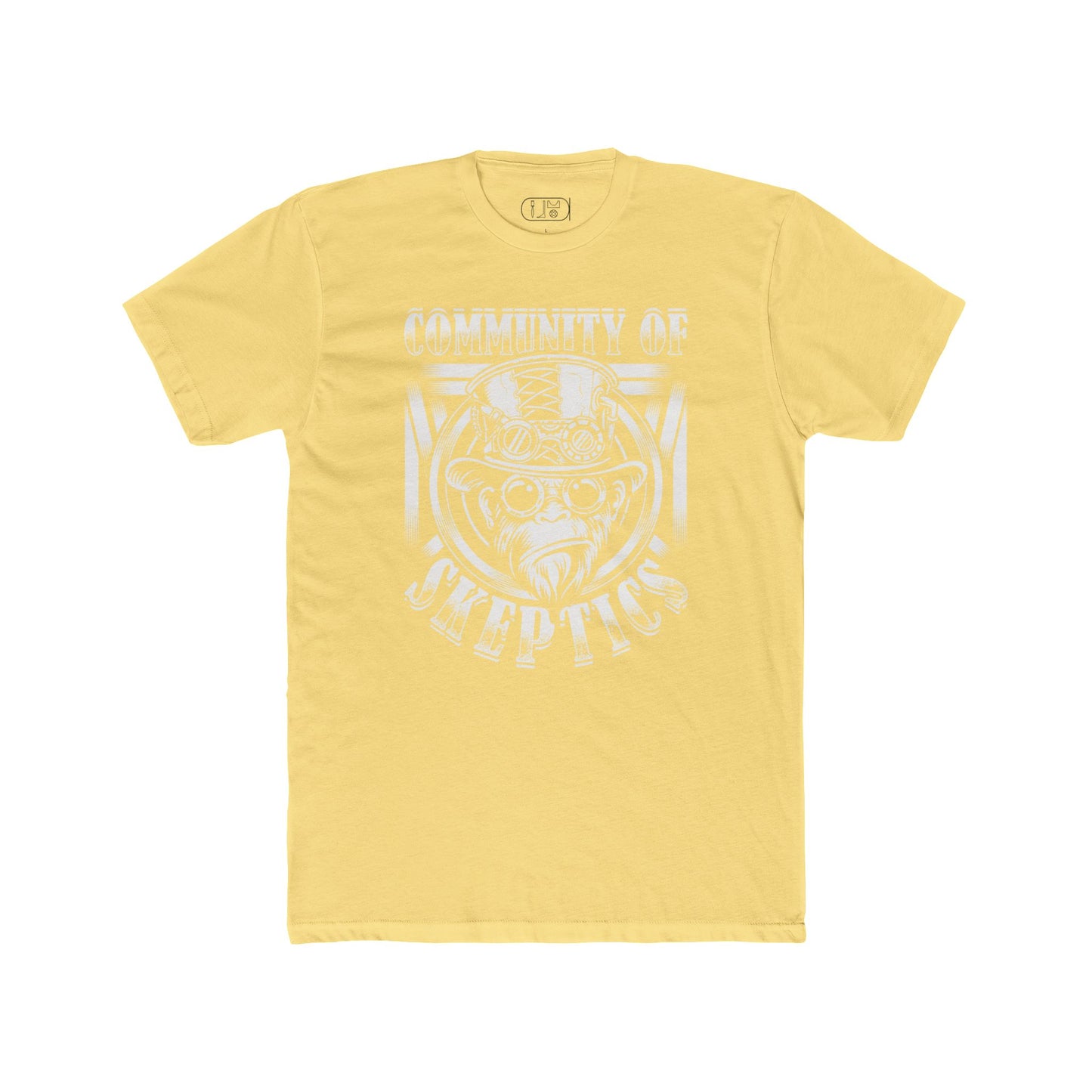 Community of Skeptics (Unisex Cotton Crew Tee )-