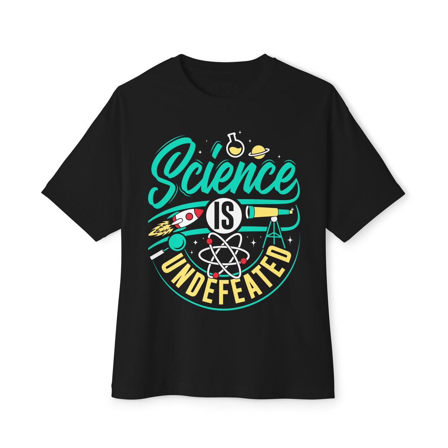 Oversized Tee - Science Undefeated - Science is a tool for humanity