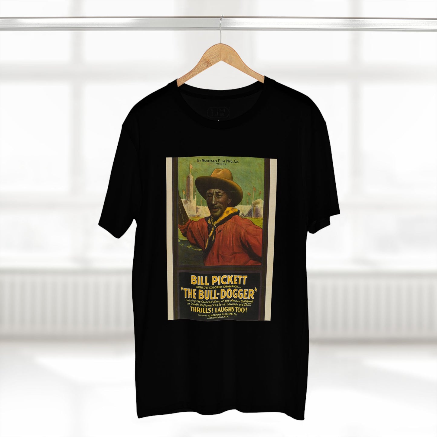 Vintage Bill Pickett Graphic Tee | Classic Adult Staple Tee for Fans of Western Heritage