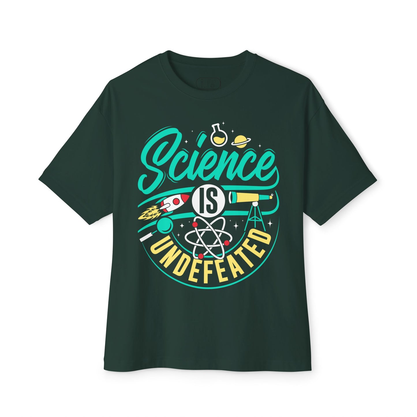 Oversized Tee - Science Undefeated - Science is a tool for humanity