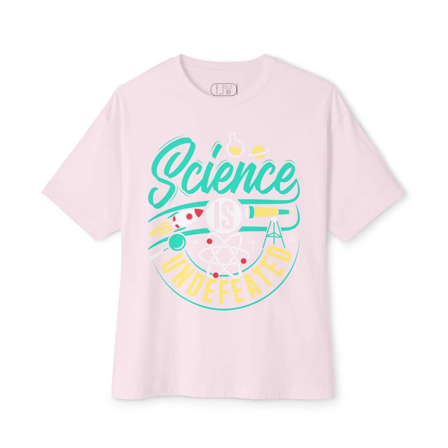 Oversized Tee - Science Undefeated - Science is a tool for humanity