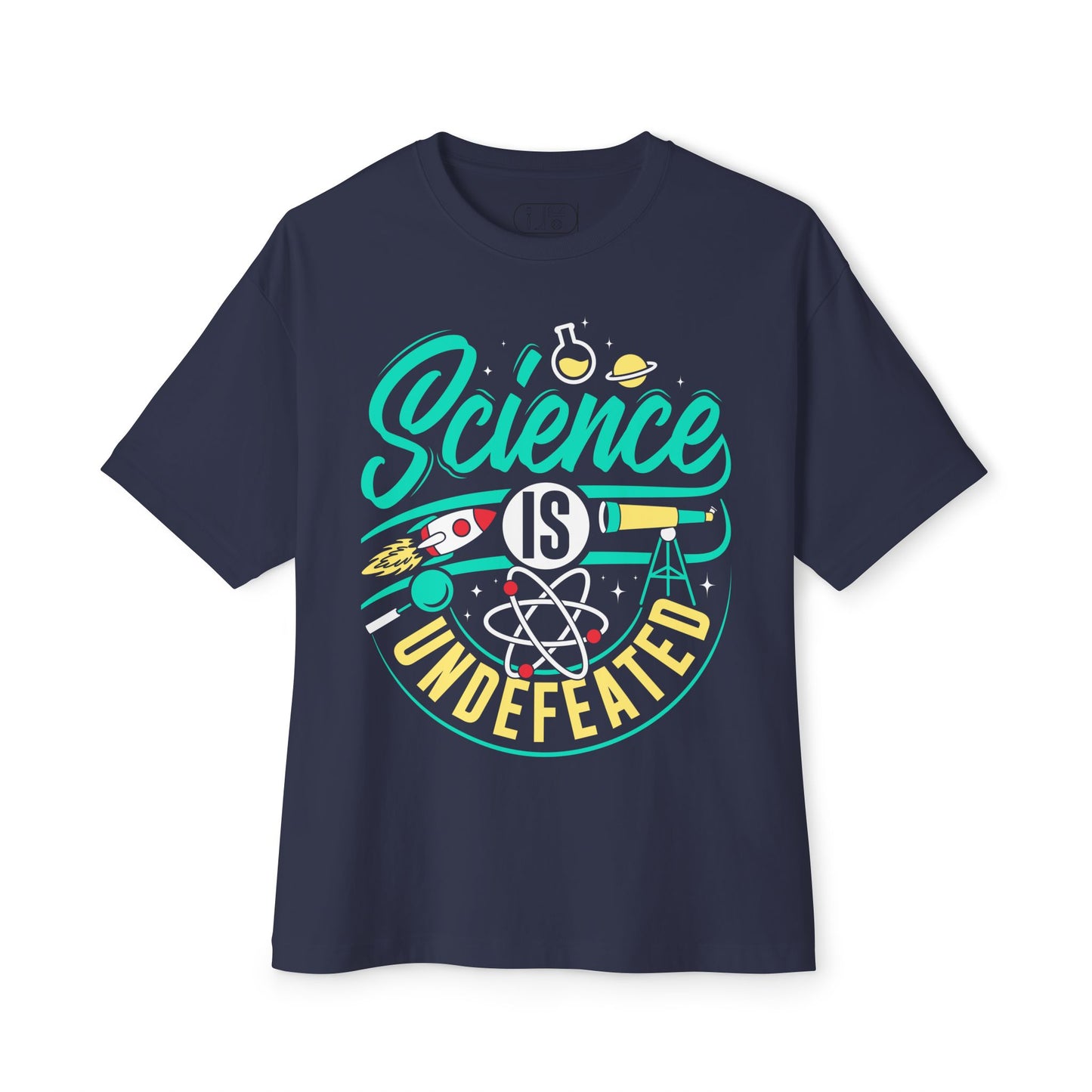 Oversized Tee - Science Undefeated - Science is a tool for humanity