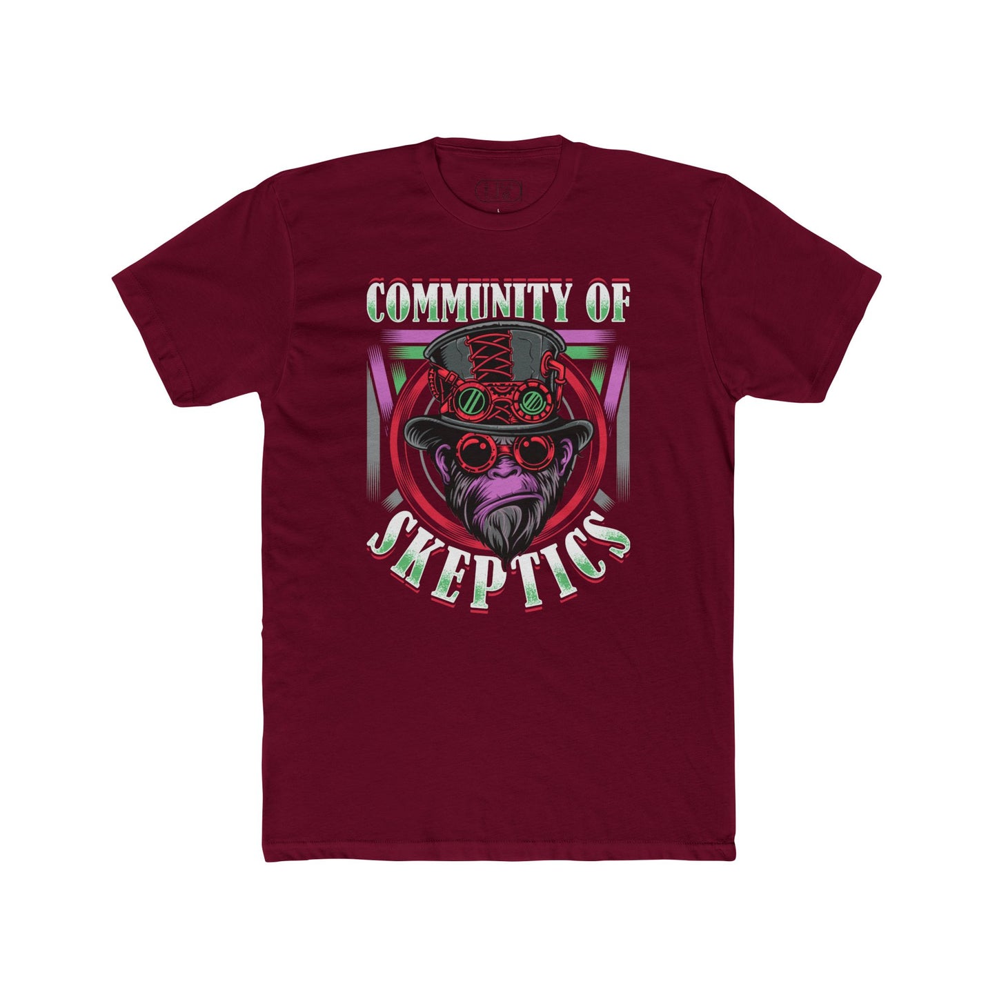 Community of Skeptics Unisex Cotton Crew Tee