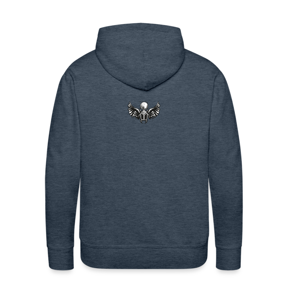 No Religion (Men’s Premium Hoodie) - heather denim
