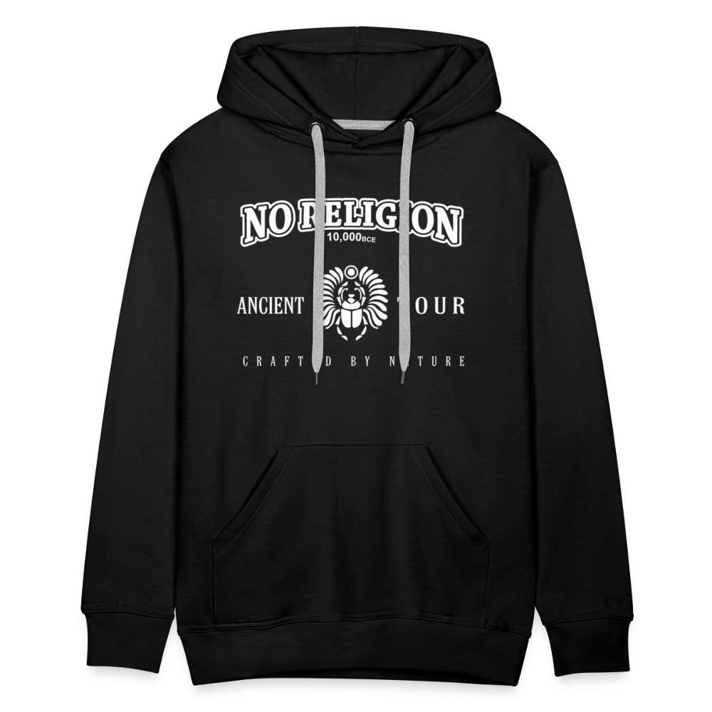 No Religion (Men’s Premium Hoodie) - black