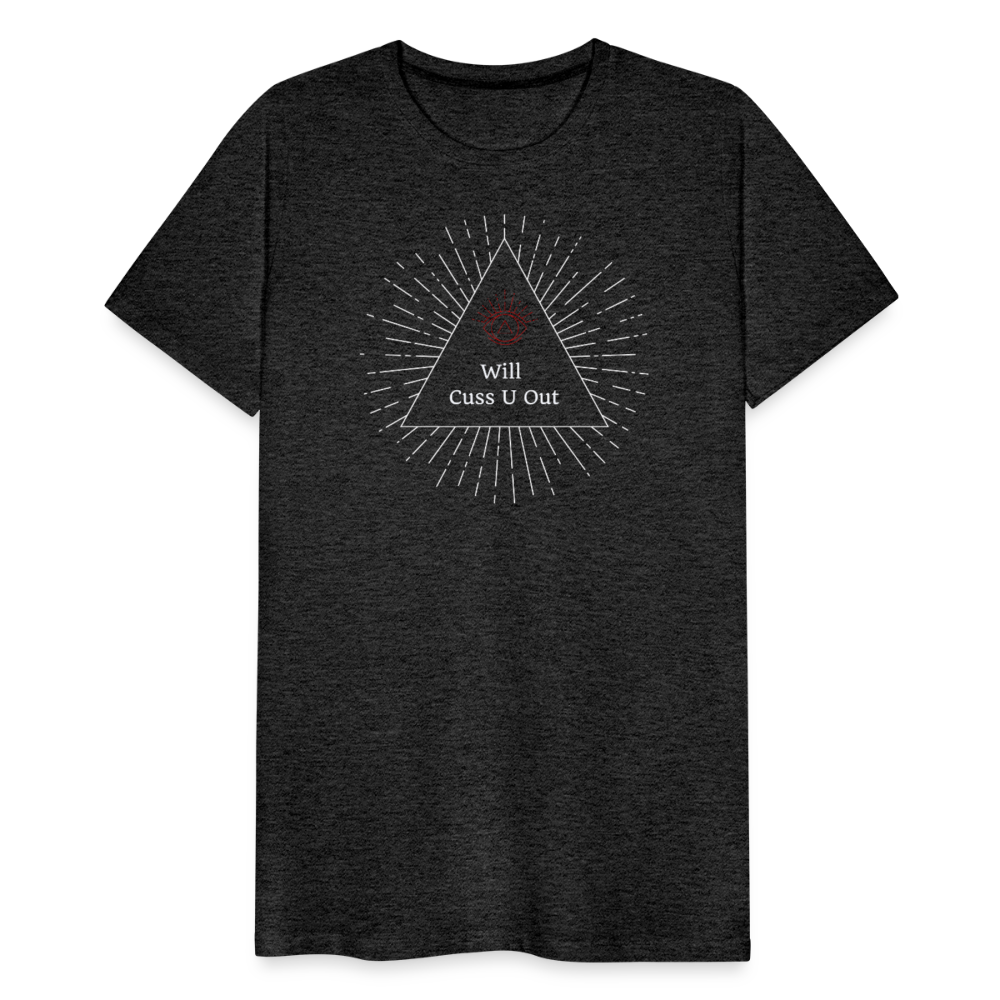 Think About it (Men's Premium T-Shirt) - charcoal grey