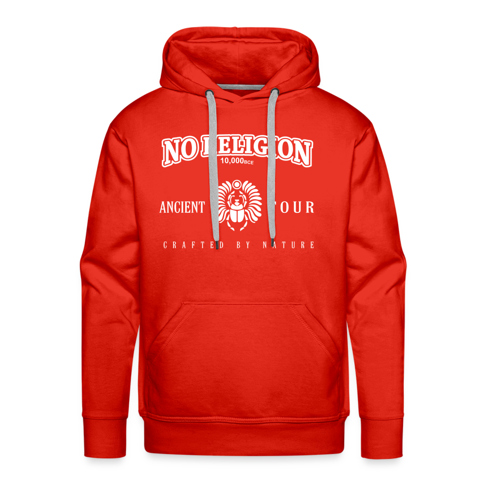 No Religion (Men’s Premium Hoodie) - red