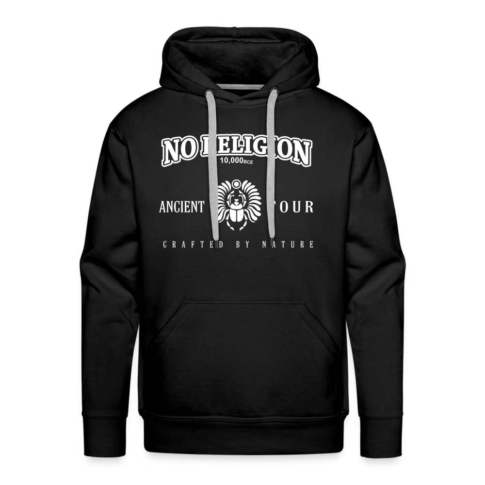 No Religion (Men’s Premium Hoodie) - black