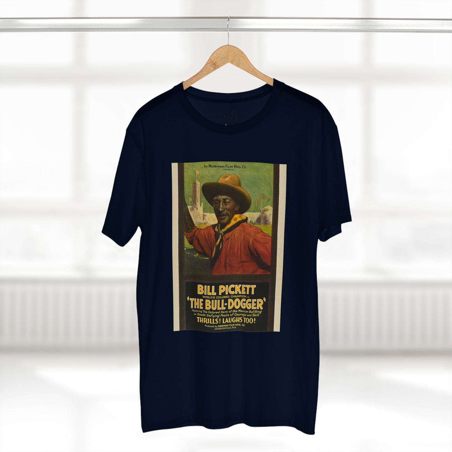 Vintage Bill Pickett Graphic Tee | Classic Adult Staple Tee for Fans of Western Heritage