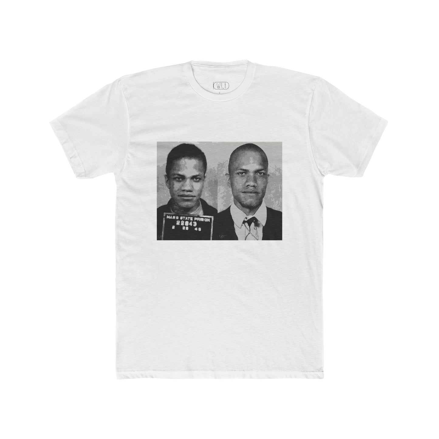 Malcolm X (Vintage Freedom Fighters Unisex Cotton Crew Tee)