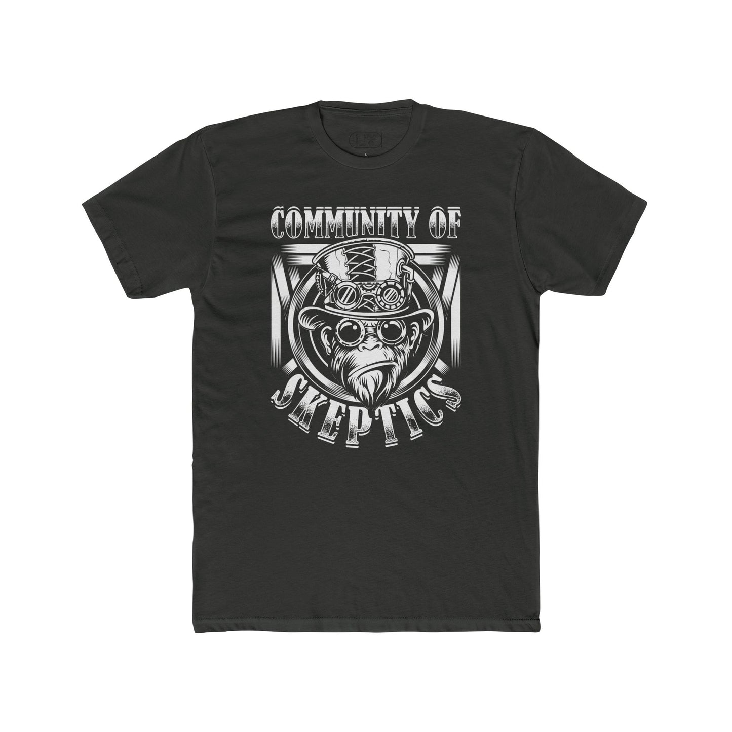 Community of Skeptics (Unisex Cotton Crew Tee )-