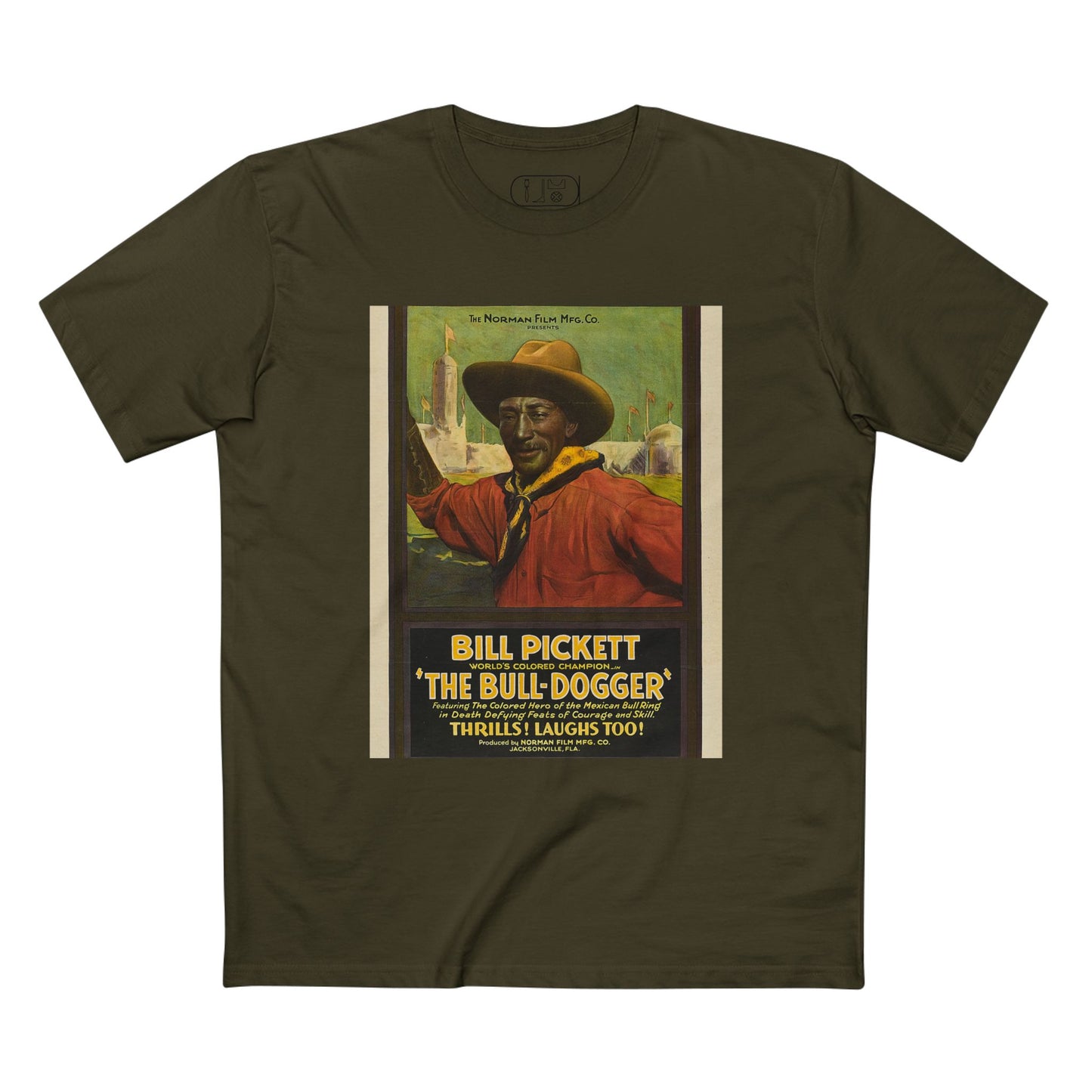 Vintage Bill Pickett Graphic Tee | Classic Adult Staple Tee for Fans of Western Heritage