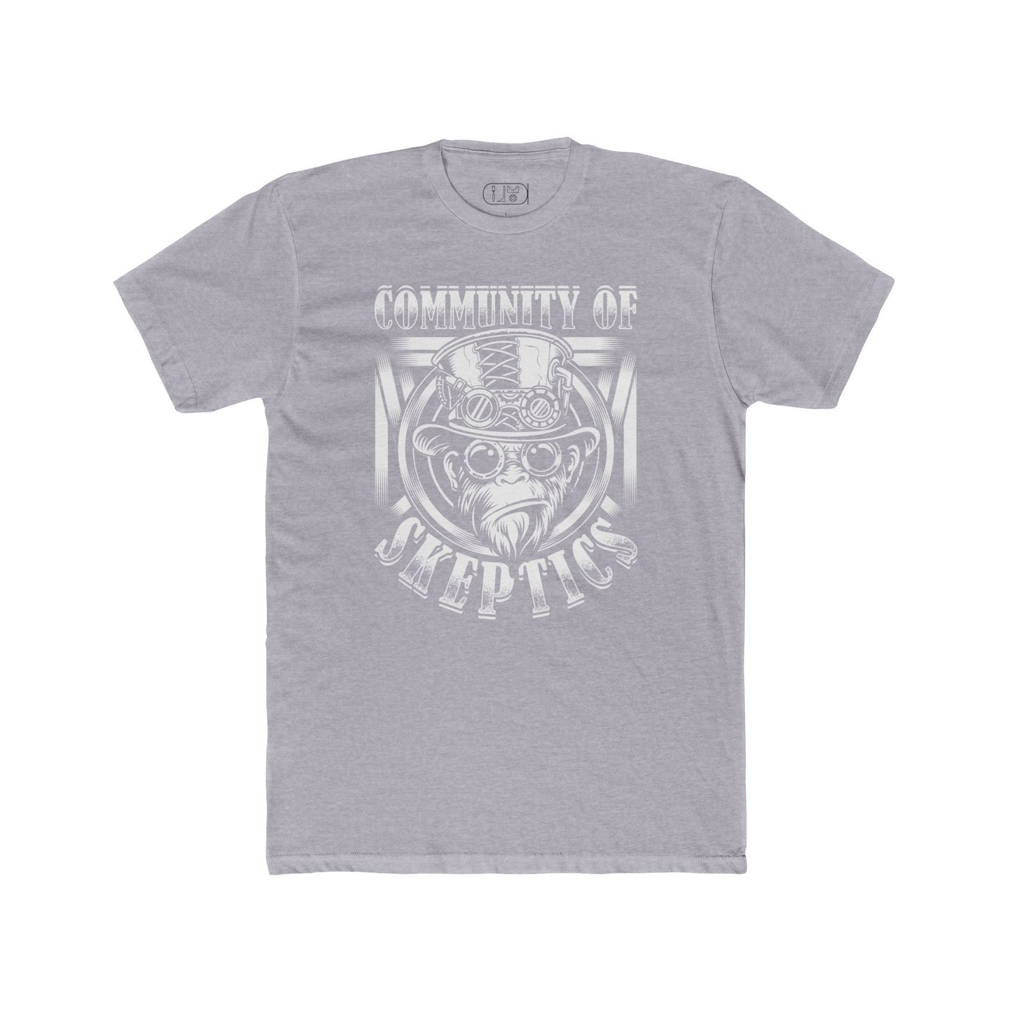 Community of Skeptics (Unisex Cotton Crew Tee )-