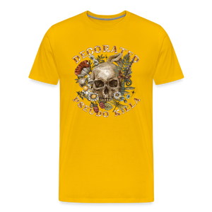 Pseudo Killas (Men's Premium T-Shirt) - sun yellow