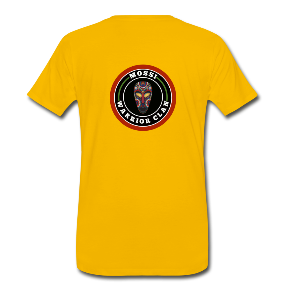 Mossi Clan(Men's Premium T-Shirt) - sun yellow