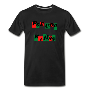 Pseudo Killas(Men's Premium T-Shirt) - black