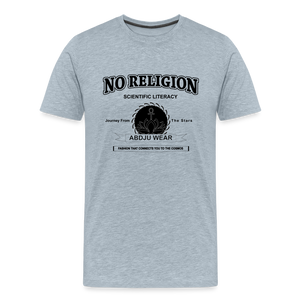 No Religion (Men's Premium T-Shirt) - heather ice blue
