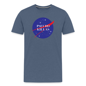 Pseudo Killas (Men's Premium T-Shirt) - heather blue