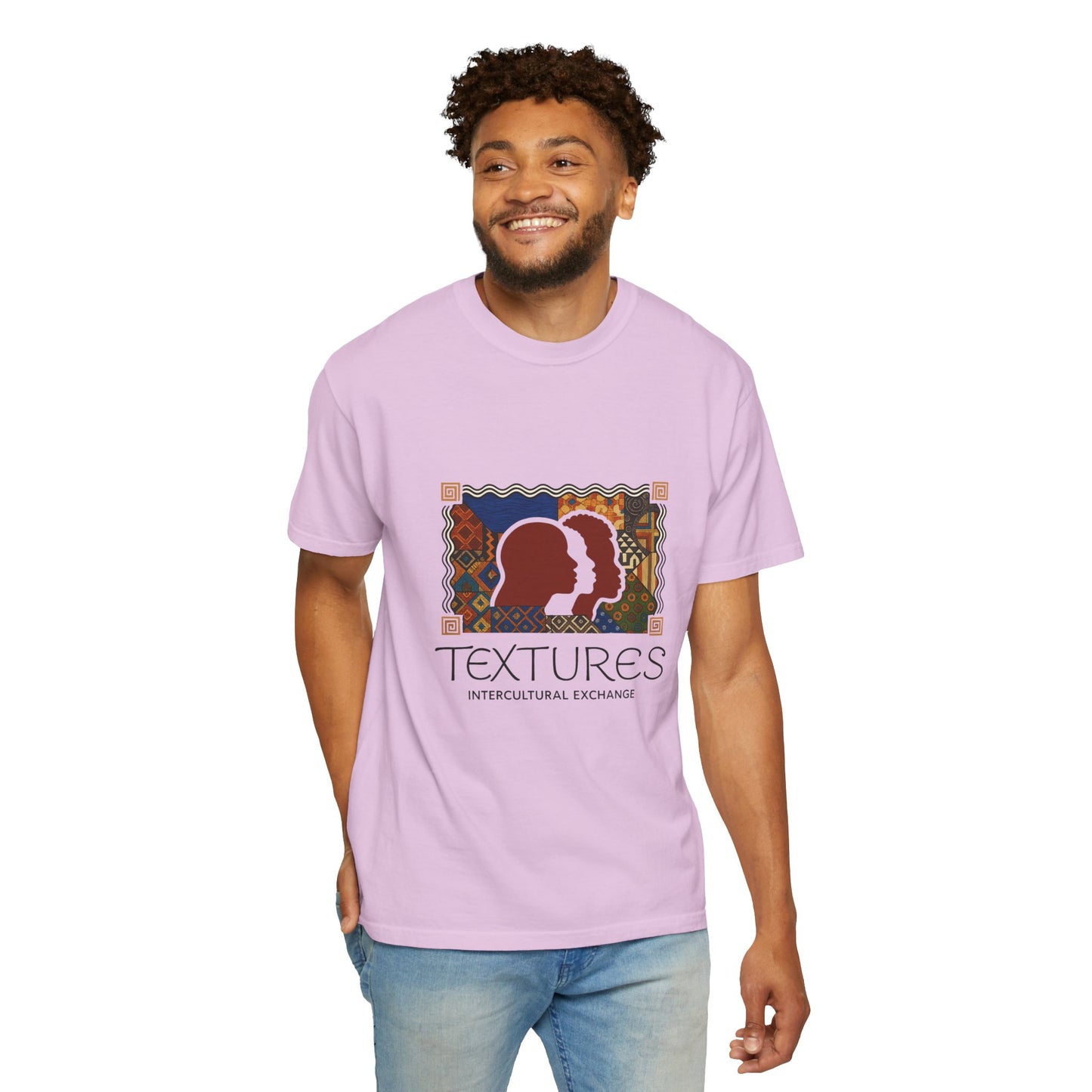 Cultural Exchange T-Shirt | Unisex Garment-Dyed Tee for Global Connections, Gift for Travelers, Art Lovers, Unique Style