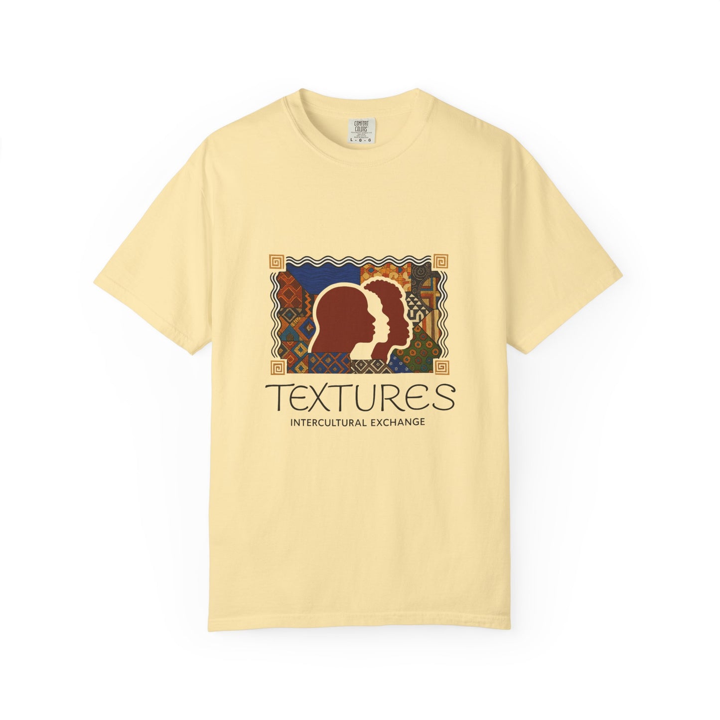 Cultural Exchange T-Shirt | Unisex Garment-Dyed Tee for Global Connections, Gift for Travelers, Art Lovers, Unique Style