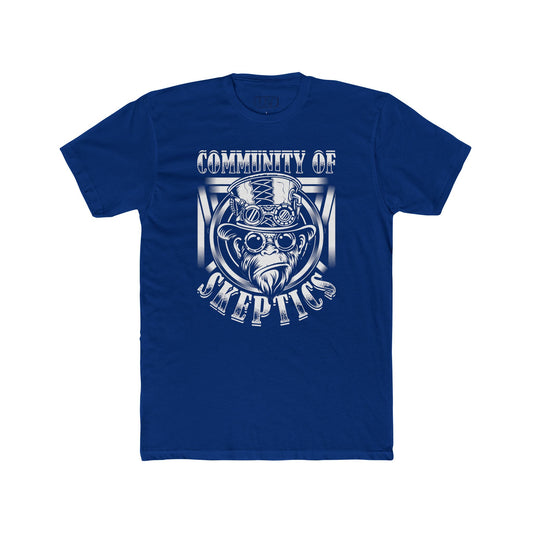 Community of Skeptics (Unisex Cotton Crew Tee )-