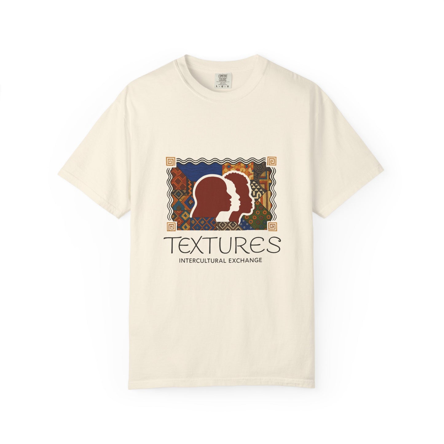 Cultural Exchange T-Shirt | Unisex Garment-Dyed Tee for Global Connections, Gift for Travelers, Art Lovers, Unique Style