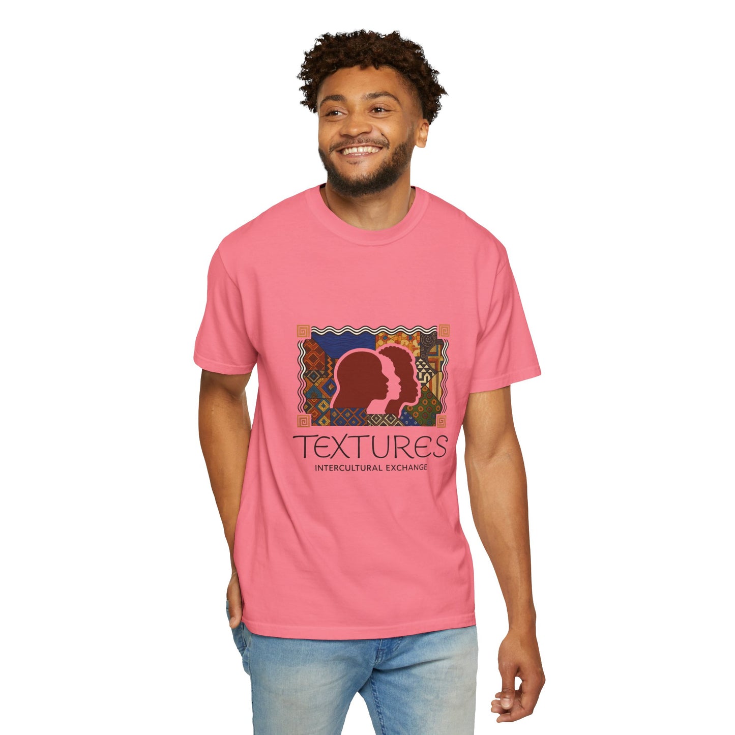 Cultural Exchange T-Shirt | Unisex Garment-Dyed Tee for Global Connections, Gift for Travelers, Art Lovers, Unique Style