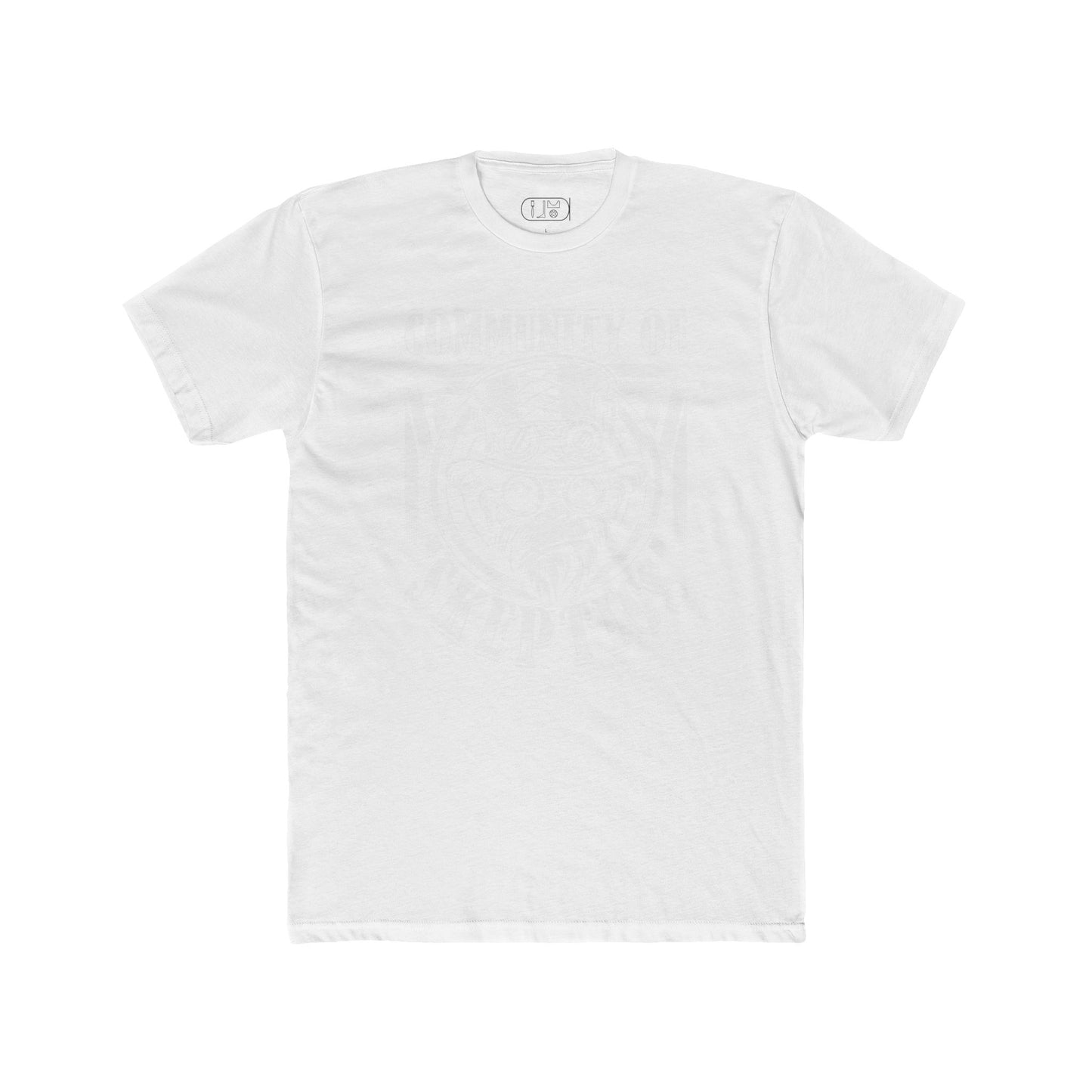 Community of Skeptics (Unisex Cotton Crew Tee )-