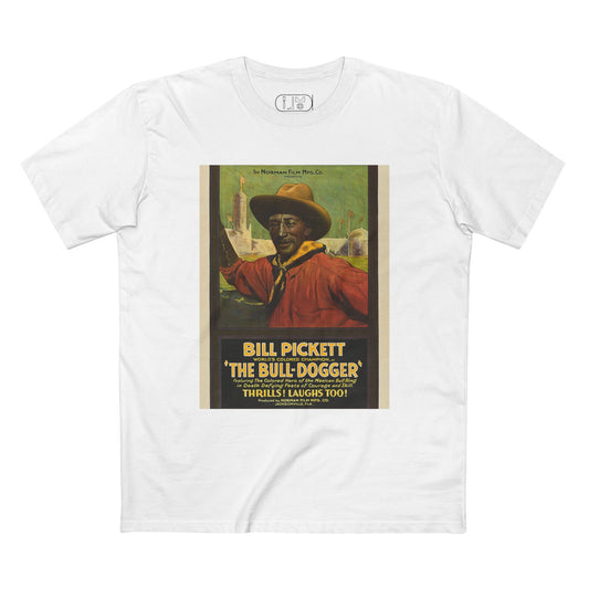 Vintage Bill Pickett Graphic Tee | Classic Adult Staple Tee for Fans of Western Heritage