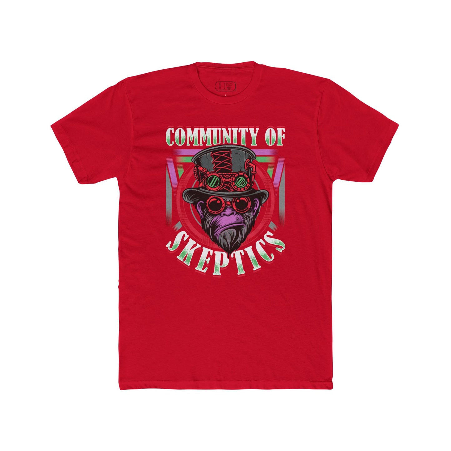 Community of Skeptics Unisex Cotton Crew Tee