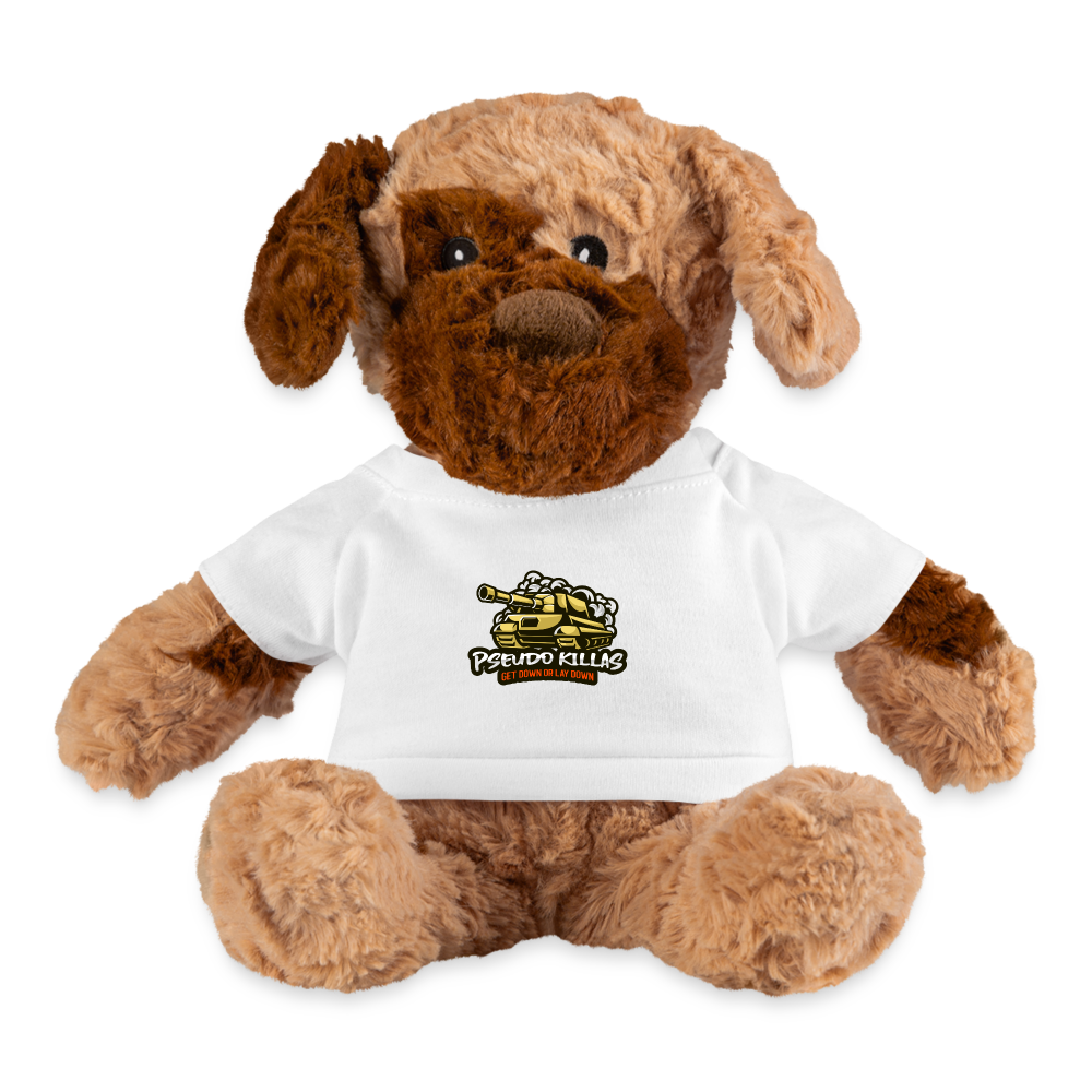 Teddy Pup & Shirt - white