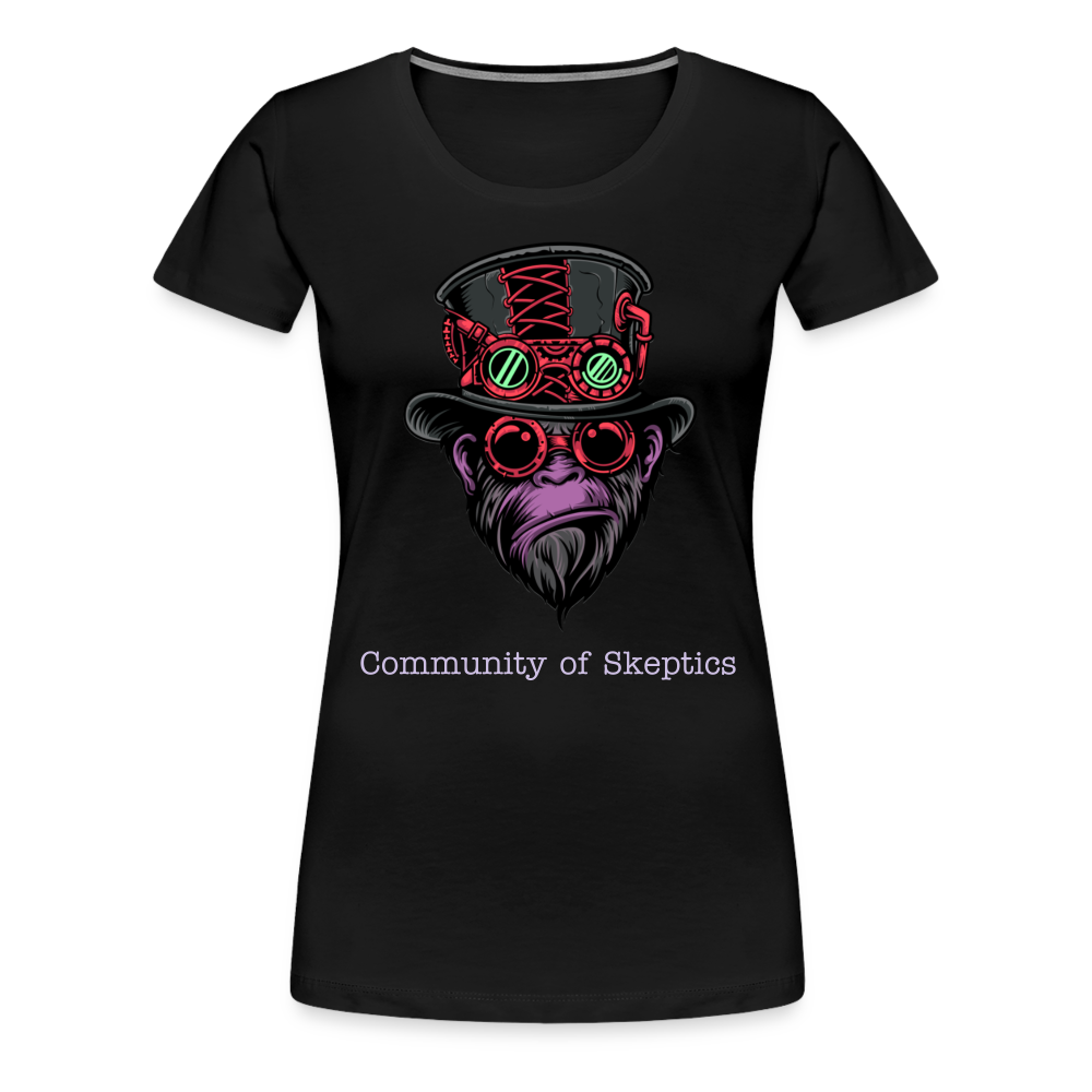 Community of Skeptics (Women’s Premium T-Shirt) - black
