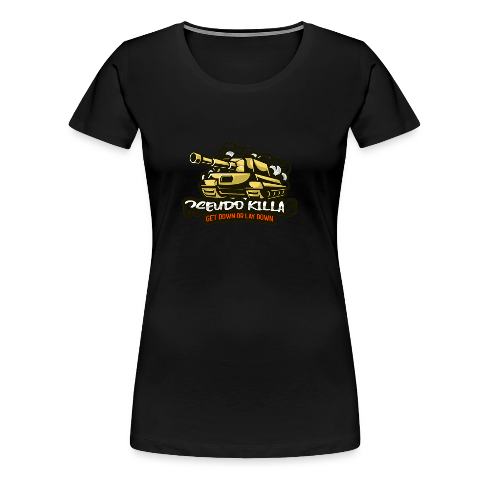 Pseudo Killa (Women’s Premium T-Shirt) - black