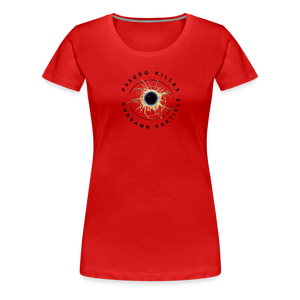 Women’s Premium T-Shirt ( Pseudo Killas ) - red
