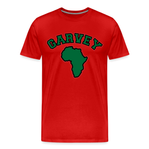 Garvey (Men's Premium T-Shirt) - red