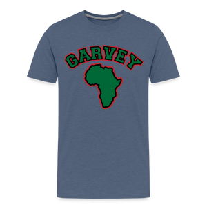 Garvey (Men's Premium T-Shirt) - heather blue