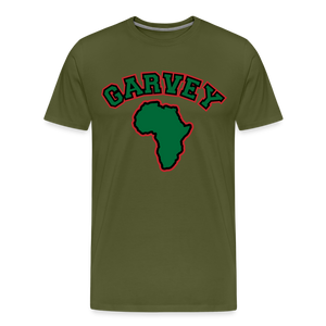 Garvey (Men's Premium T-Shirt) - olive green