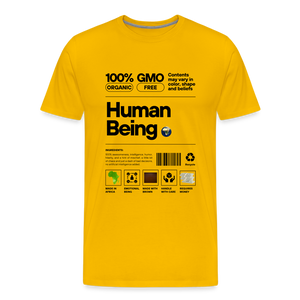 No Pseudo (Men's Premium T-Shirt ) - sun yellow
