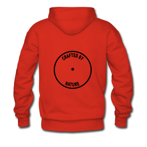 Crafted by Nature(Men’s Premium Hoodie) - red