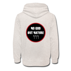 No Religion(Shawl Collar Hoodie) - heather oatmeal