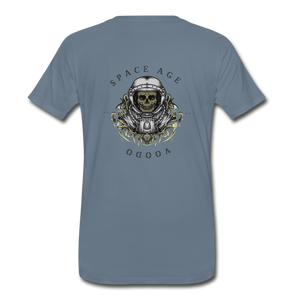 Space Age Voodo(Men's Premium T-Shirt) - steel blue