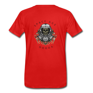 Space Age Voodo(Men's Premium T-Shirt) - red