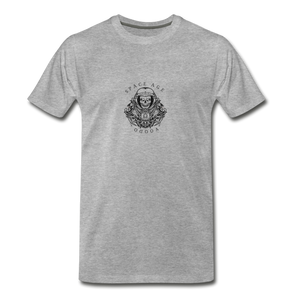 Space Age Vodoo(Men's Premium T-Shirt) - heather gray