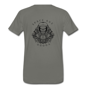 Space Age Vodoo(Men's Premium T-Shirt) - asphalt gray