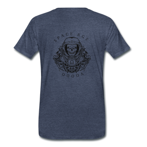 Space Age Vodoo(Men's Premium T-Shirt) - heather blue